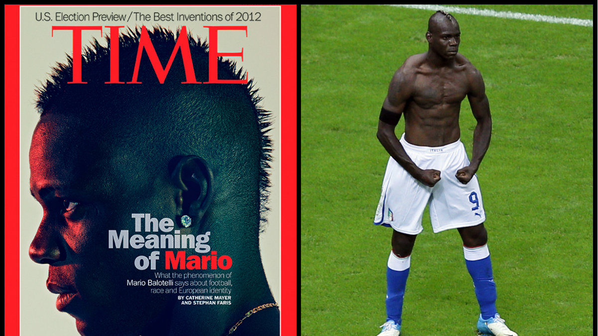 Mario Balotelli är omslagspojke i nya Time Magazine och pratar ut om livet.